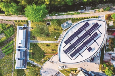 全国首个“未来乡村绿电服务中心”在安吉余村投产启用