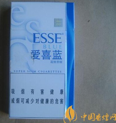 韩国香烟价格表 韩国爱喜女士香烟烟香味纯醇淡雅