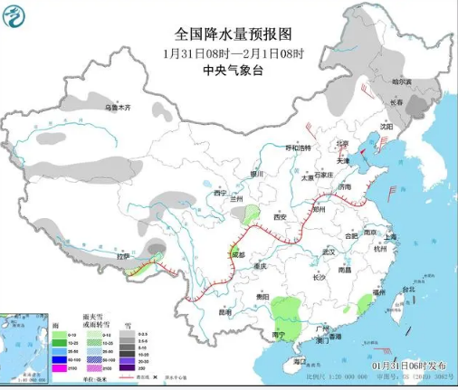 青海、甘肃、川西高原等 冷空气将影响我国大部地区 