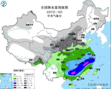 2023年来最强雨雪上线 降雪最南线将会抵达四川西部等