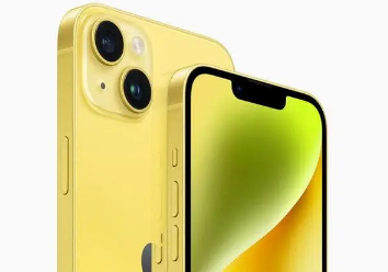 苹果推出黄色款iPhone14 5核GPUA15处理器